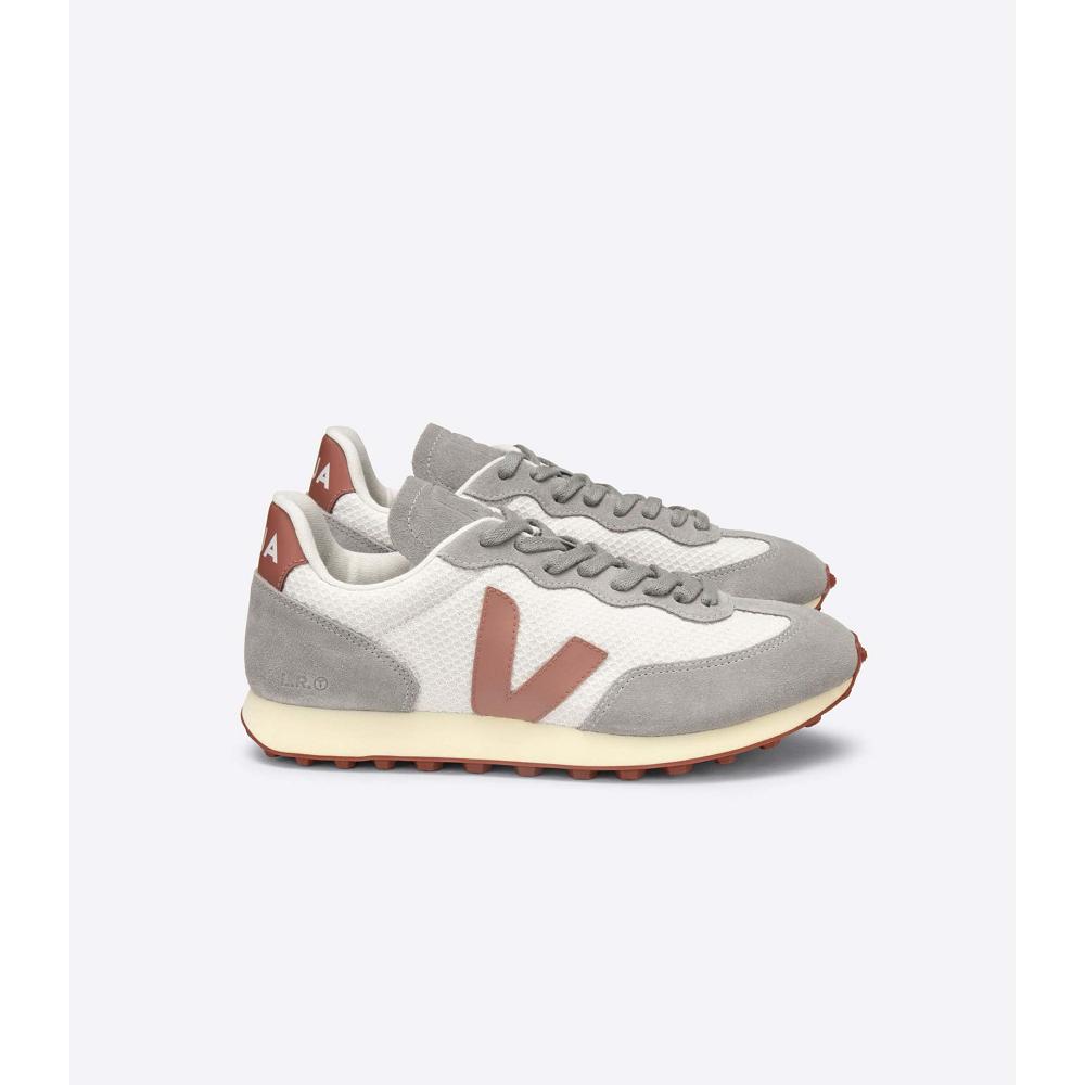 Veja RIO BRANCO HEXAMESH Loopschoenen Dames Wit | BE 417SGL